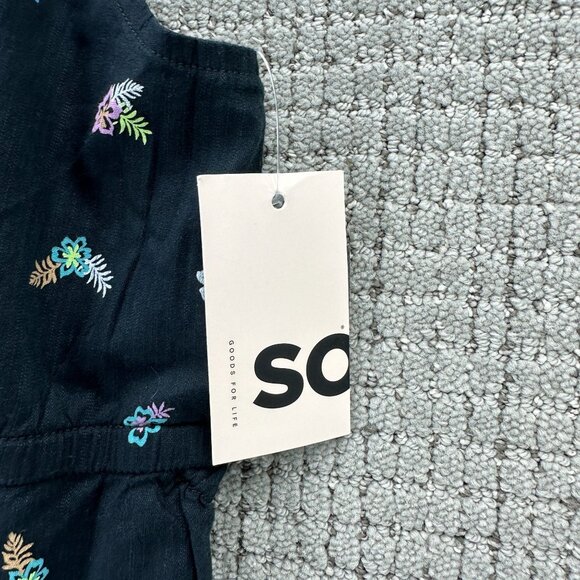 So Good For Life Dress Womens 18 Plus Multicolor Floral Sleeveless Cut Out NWT - Picture 13 of 13